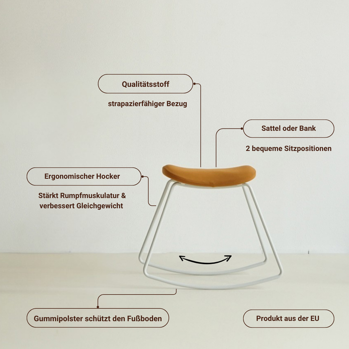 JOJIKO - Bürostuhl - ergonomischer Hocker | Muista