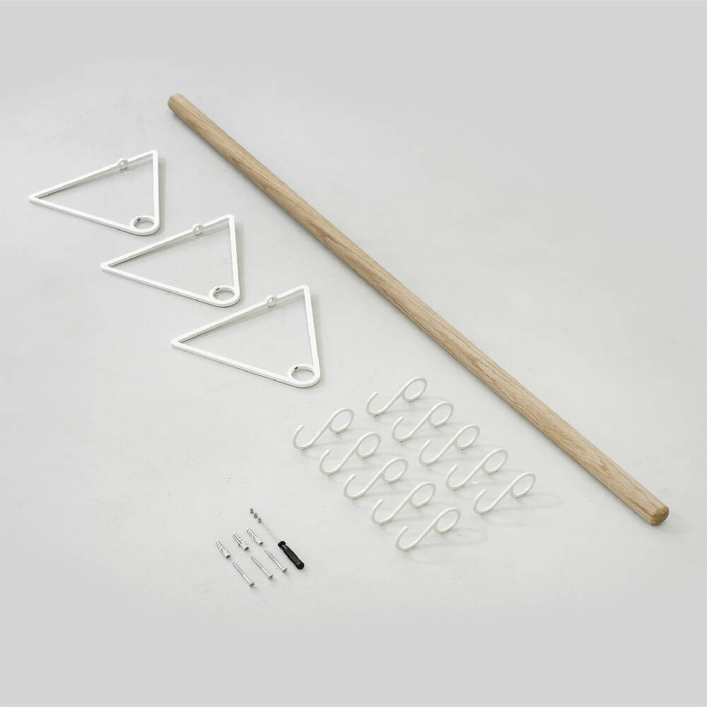 Coat rack - SOLID HALLWAY WHITE | Result Objects