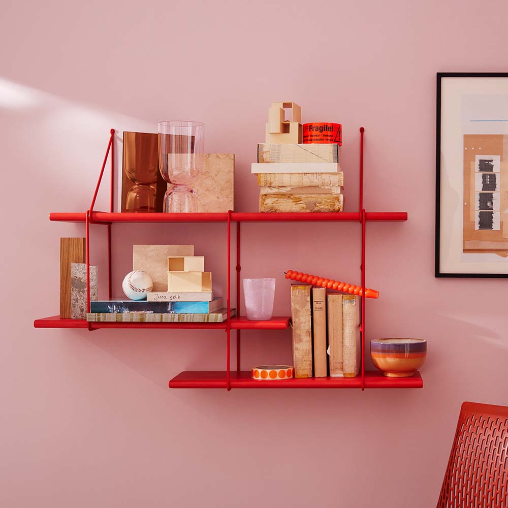 SHRINK - shelving system in bright colors | Studio Hausen