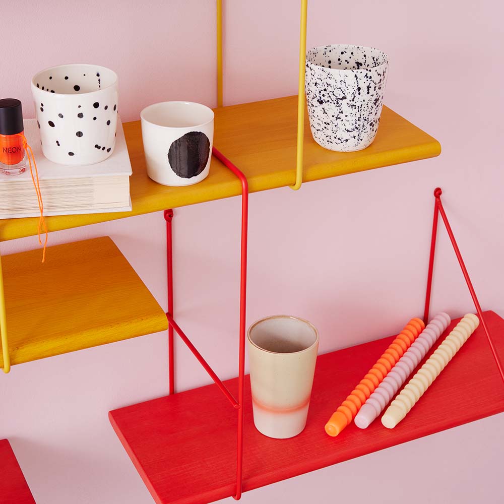SHRINK - shelving system in bright colors | Studio Hausen