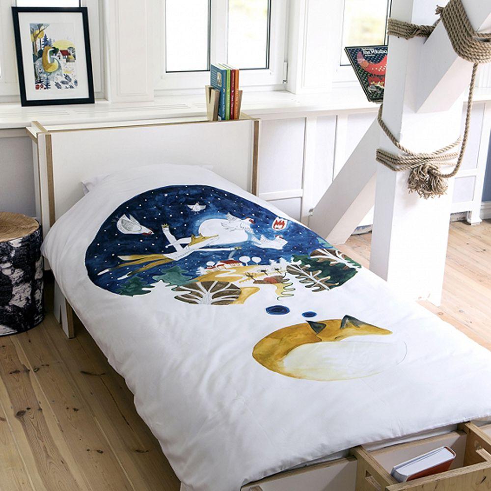 SLEEPY FOX - bedding - for kids | Foonka