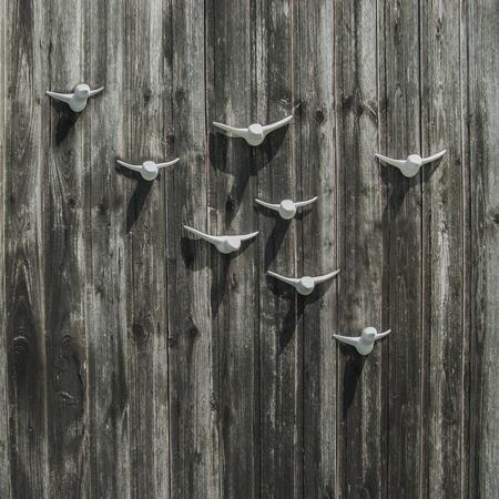 DECOR BIRD SWARM - decor birds - set of 8 - white | Formpoet