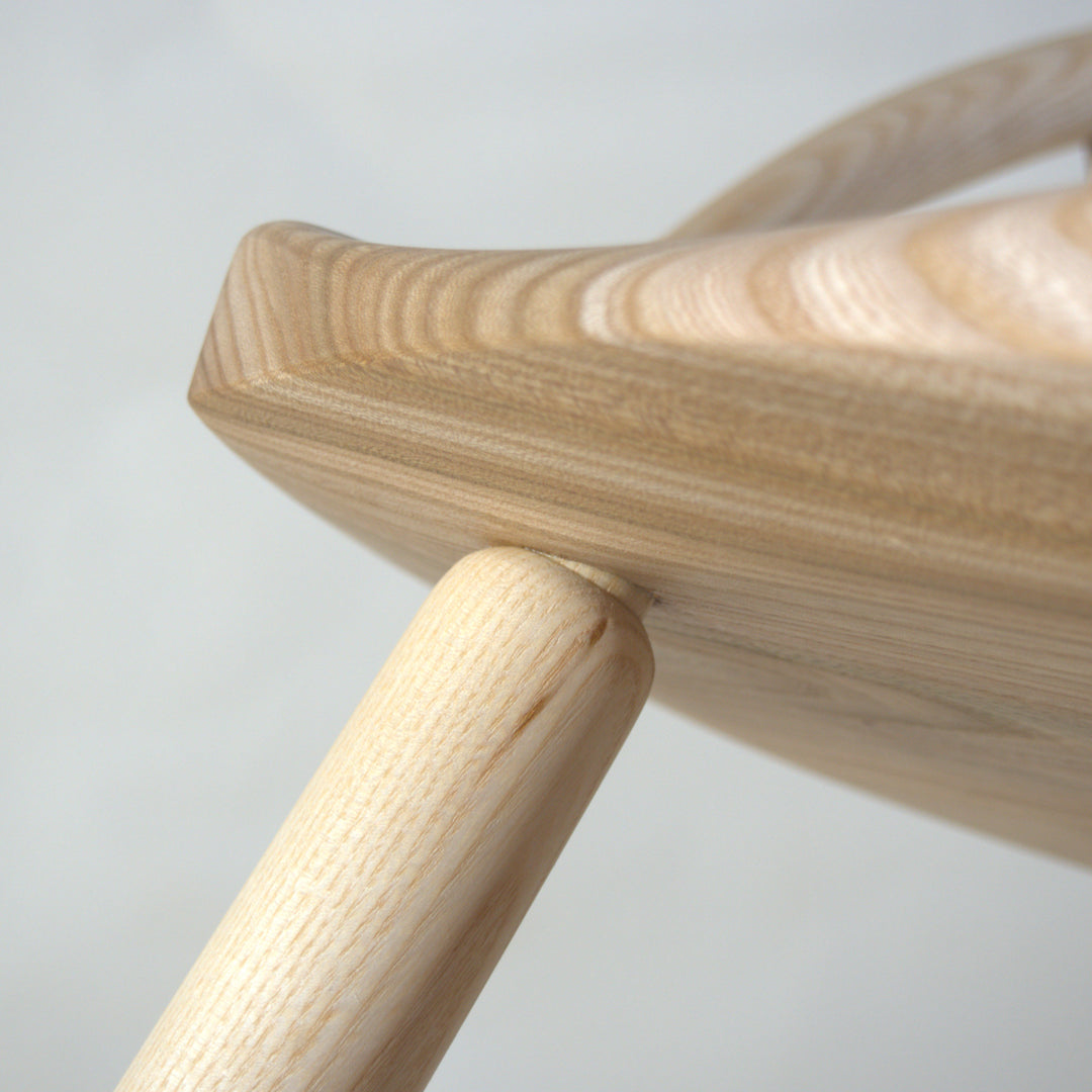 WERKHOCKER - Windsor-Stuhl - mit Lehne | Hartholzdesign