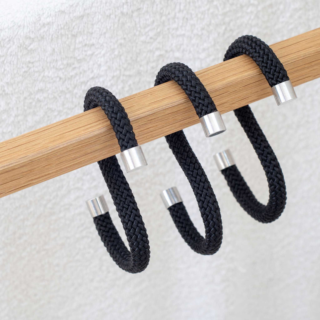 ROPE HOOK | Textile S COAT HOOKS | Set of 5 | Peppermint Products