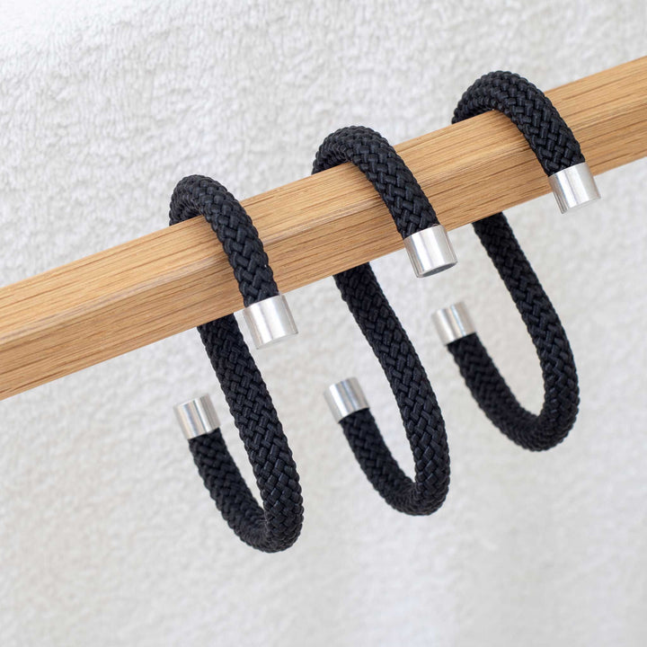 ROPE HOOK | Textile S COAT HOOKS | Set of 5 | Peppermint Products