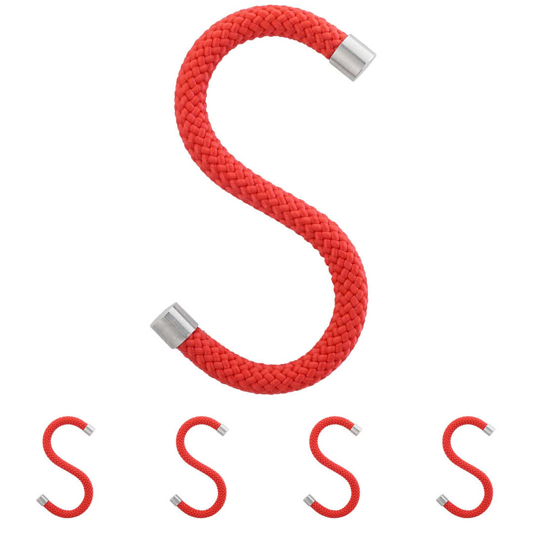 ROPE HOOK | Textile S COAT HOOKS | Set of 5 | Peppermint Products