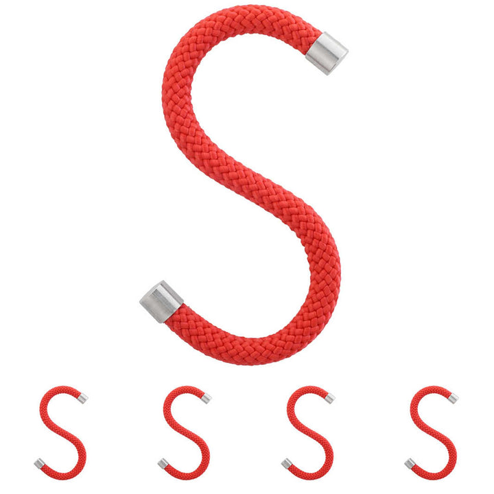 ROPE HOOK | Textile S COAT HOOKS | Set of 5 | Peppermint Products