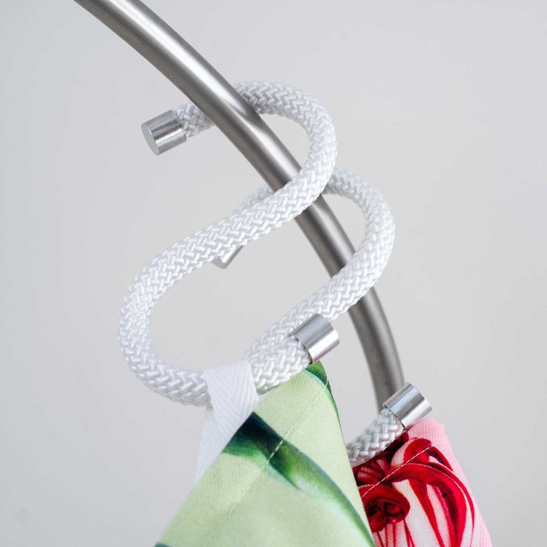 ROPE HOOK | Textile S COAT HOOKS | Set of 5 | Peppermint Products