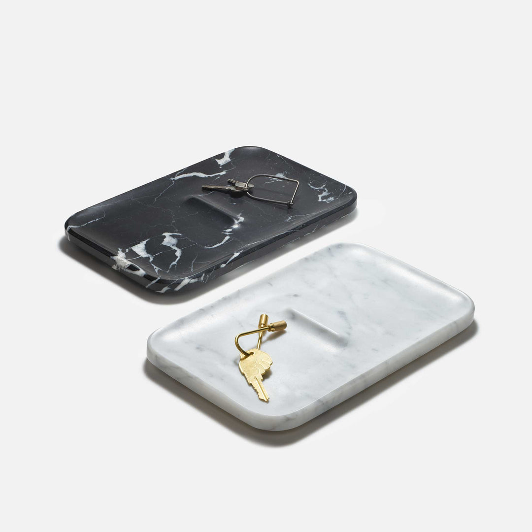 NOCTURN CATCH MARBLE - Ablage - Schale aus weissem Carrara Marmor | Craighill