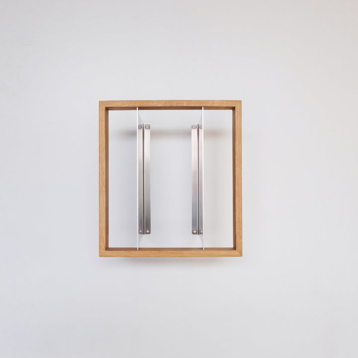 B-ECK 1 - Floating bookshelf for corners - Wall shelf | das kleine b