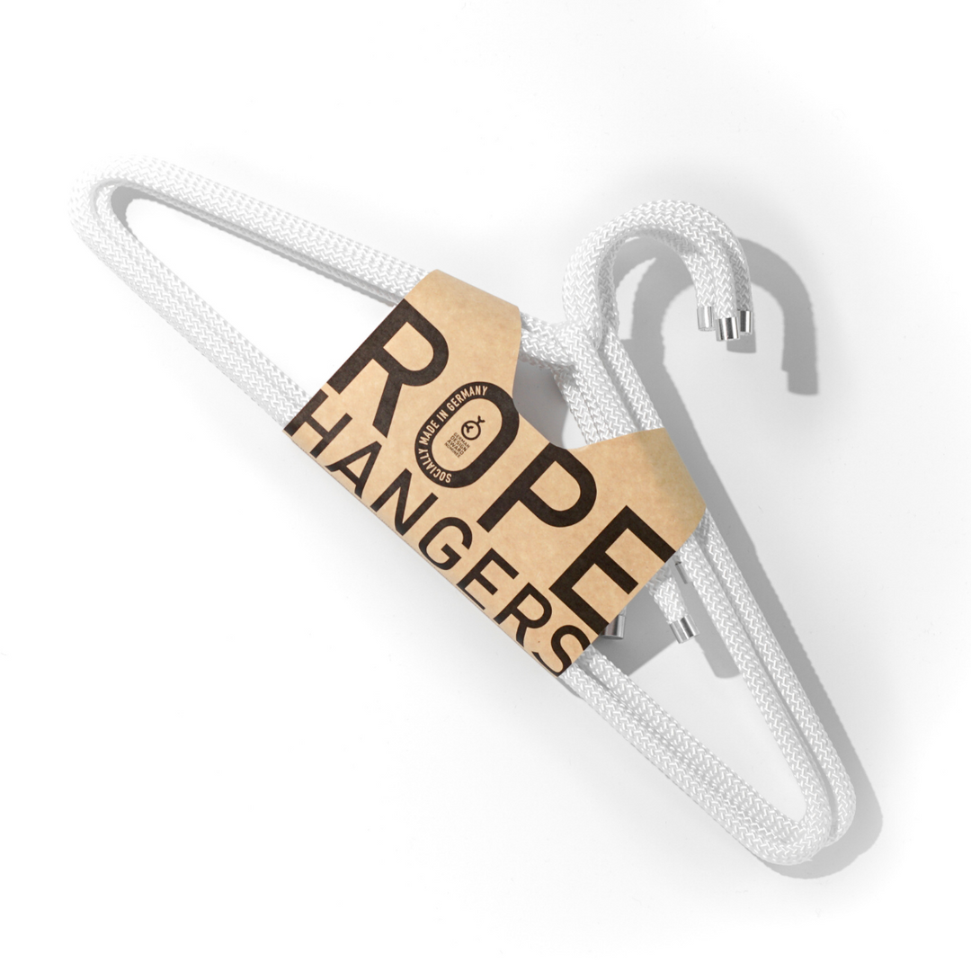ROPE HANGER | Textile HANGERS | Set of 3 | Peppermint Products