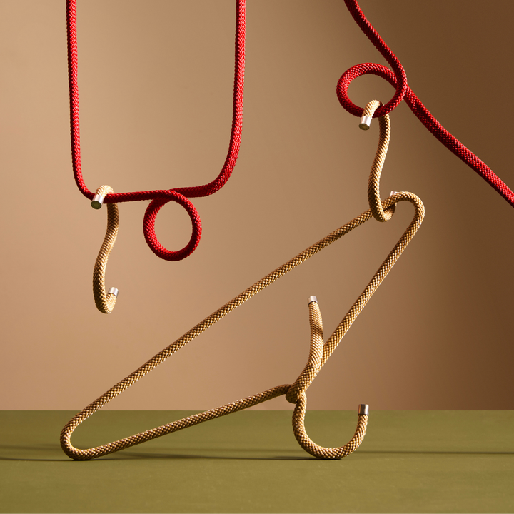 ROPE HANGER | Textile HANGERS | Set of 3 | Peppermint Products