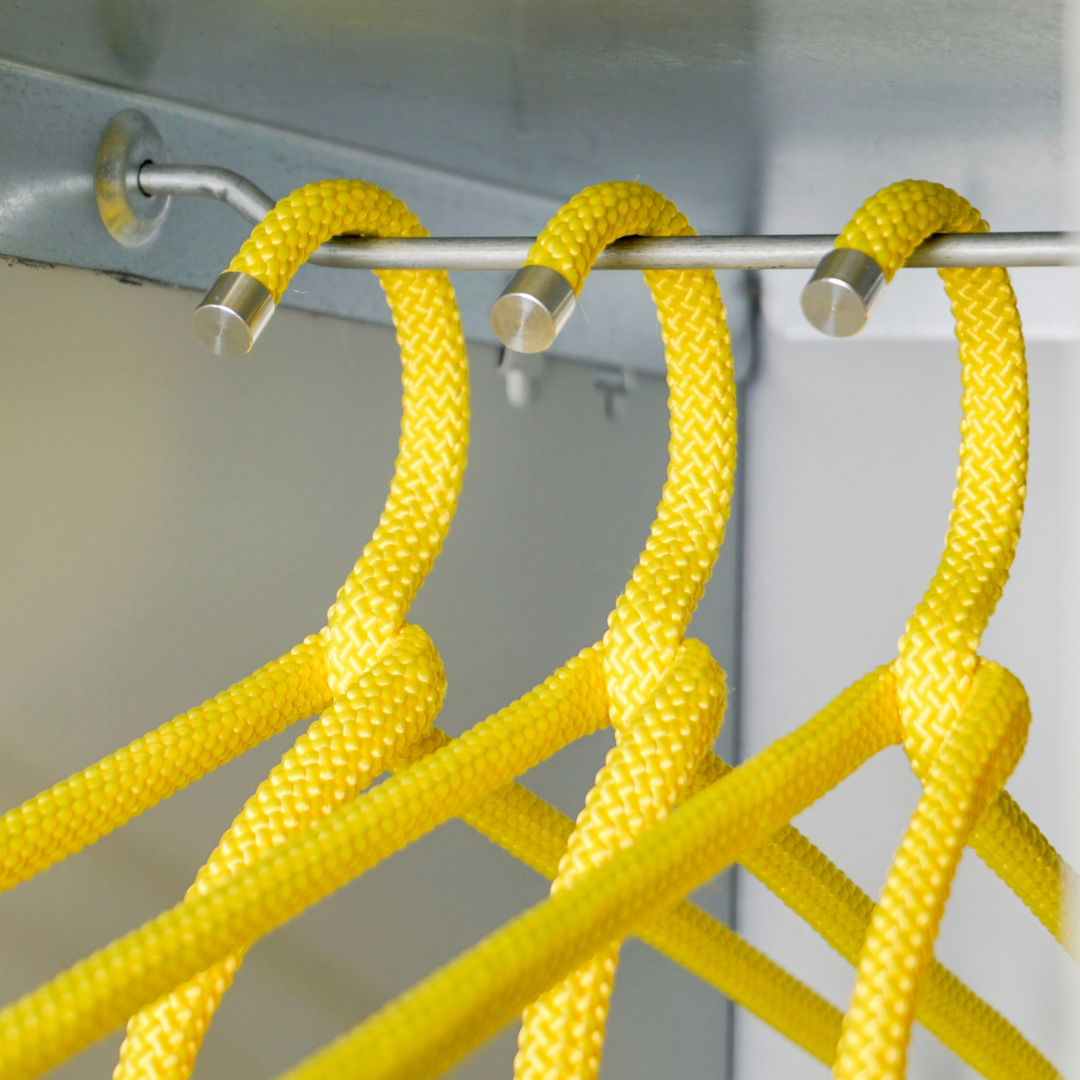 ROPE HANGER | Textile HANGERS | Set of 3 | Peppermint Products