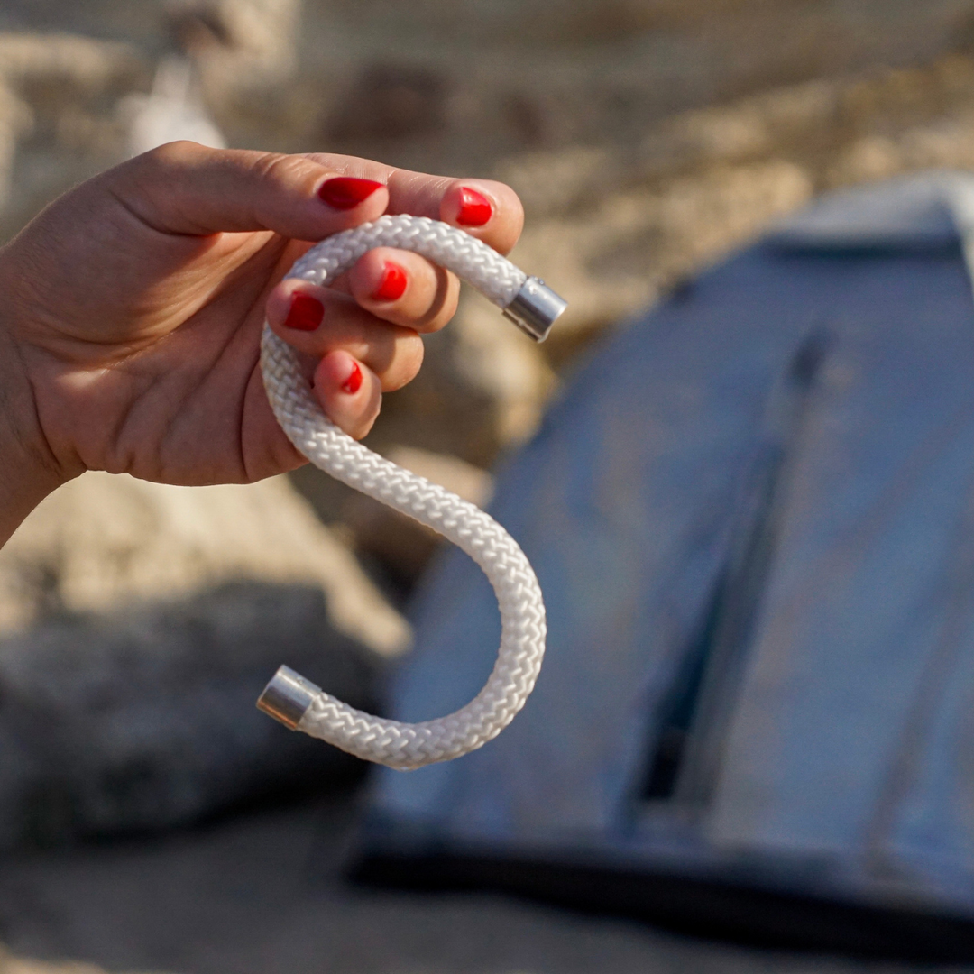 ROPE HOOK | Textile S COAT HOOKS | Set of 5 | Peppermint Products