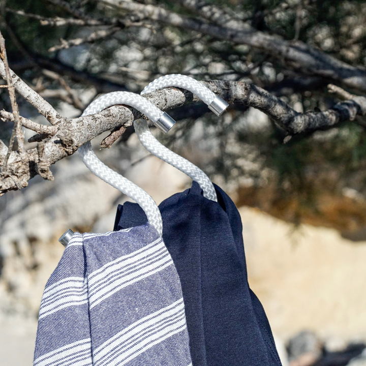 ROPE HOOK | Textile S COAT HOOKS | Set of 5 | Peppermint Products