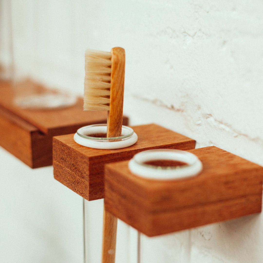 CONTAINER 2 - wooden vase for the wall - set of 2 | FIGR1