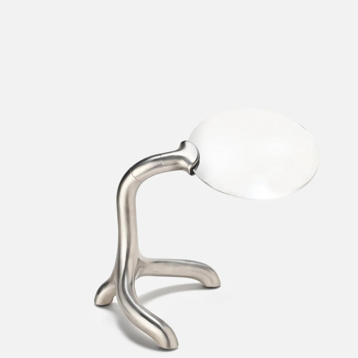 VERA MAGNIFYING GLASS - Skulpturales Vergrößerungsglas aus Edelstahl | Craighill