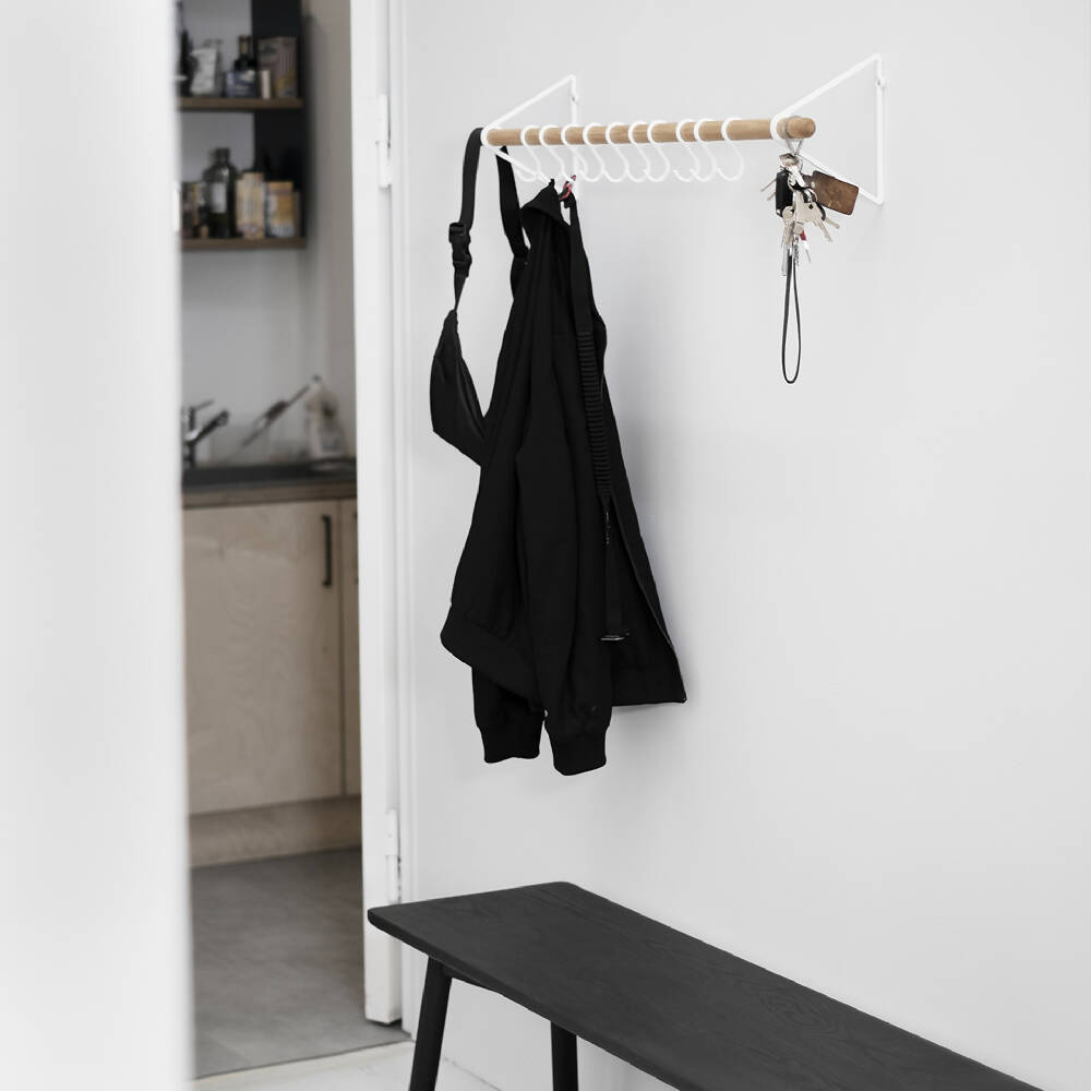 Coat rack - SOLID HALLWAY WHITE | Result Objects