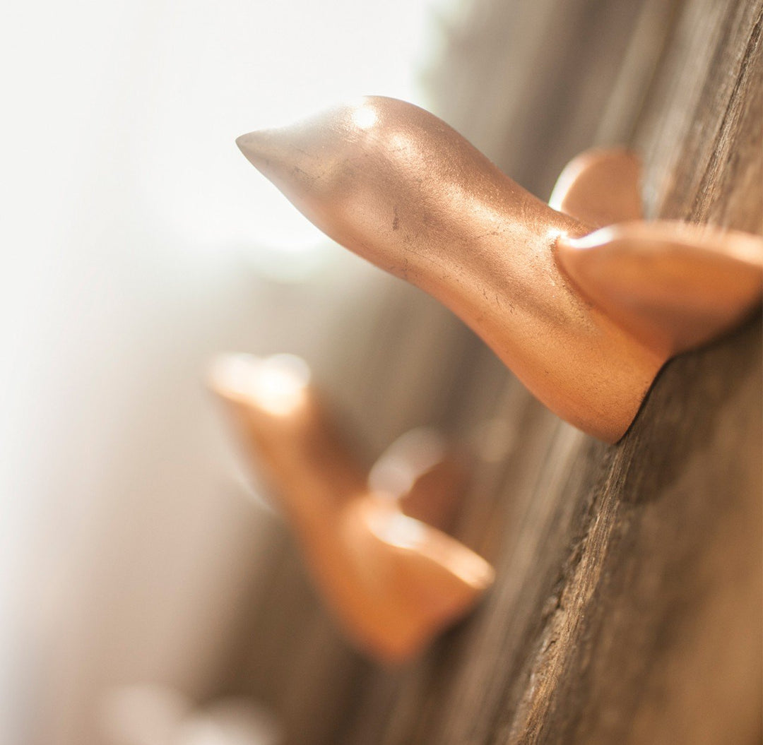 COPPER SWARM - wall hooks - set of 3 - copper | Formpoet