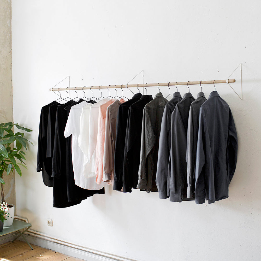 SPRING COATRACK - Garderobe - mit 3 Wandhalterungen | Result Objects