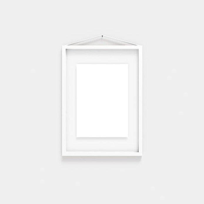 FRAME WHITE - picture frame - aluminum | Moebe