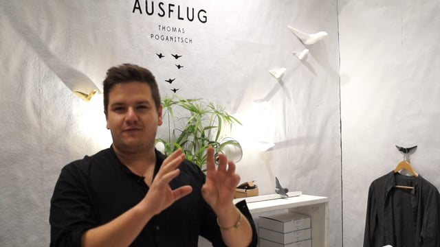 DECOR BIRD SWARM - decor birds - set of 8 - white | Formpoet