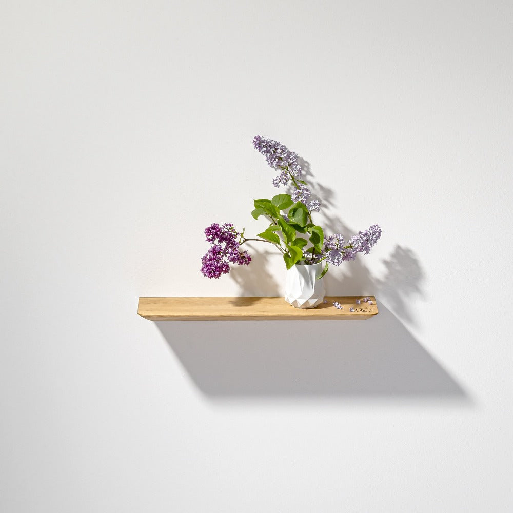 EICHE 02 - wooden wall shelf | weld & co