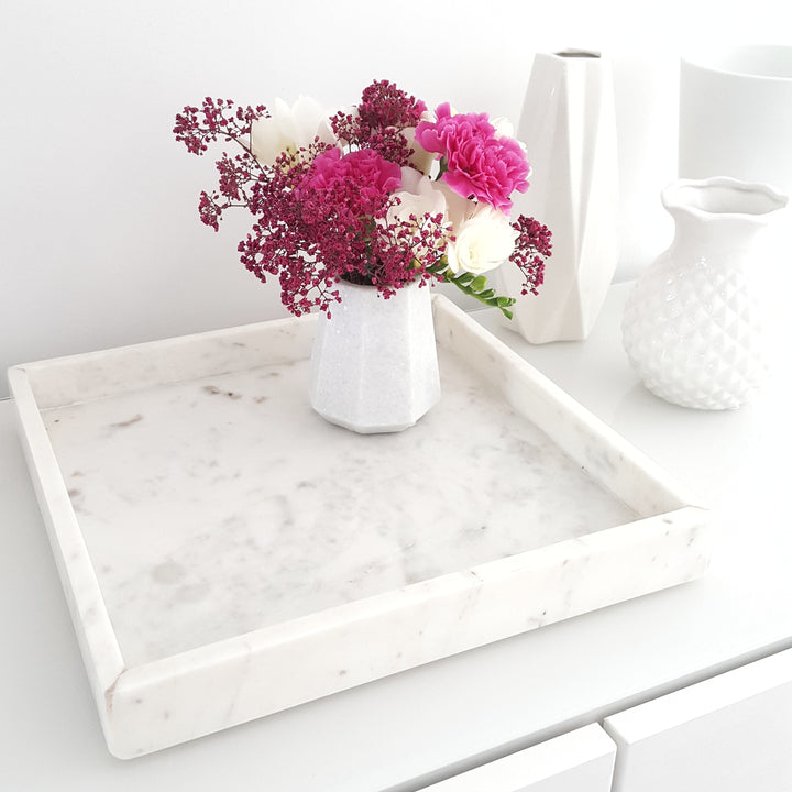 Marble tray 'square'