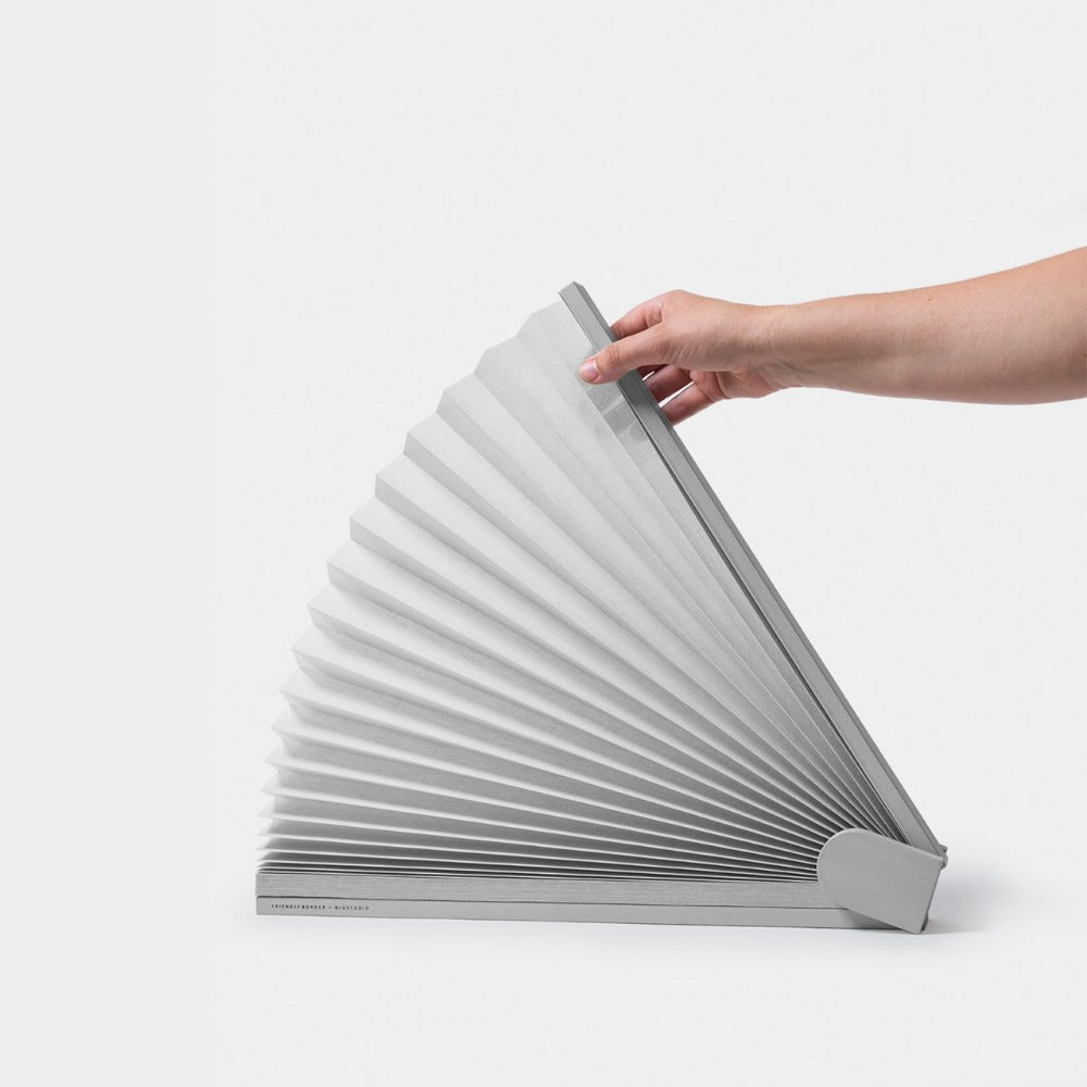 Privacy screen 'Friendly Border L' grey