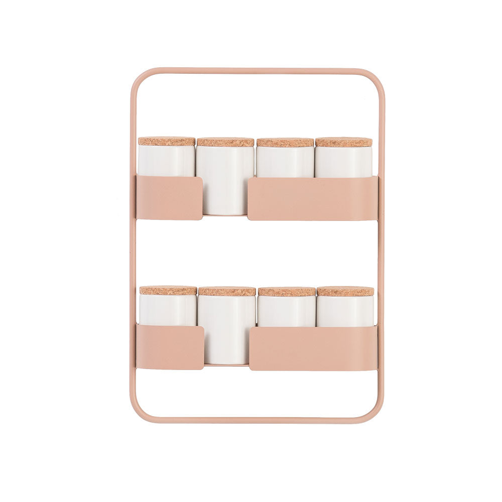 BIG HUG | SPICE JAR SET WALL RACK | Hans Thyge & Co | DesignBite