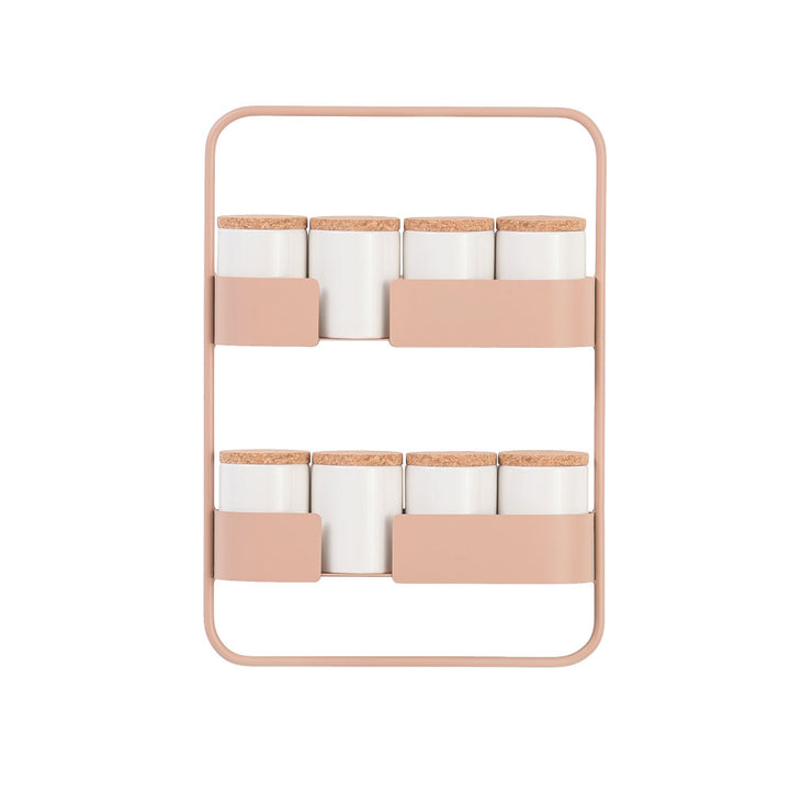 BIG HUG | SPICE JAR SET WALL RACK | Hans Thyge & Co | DesignBite