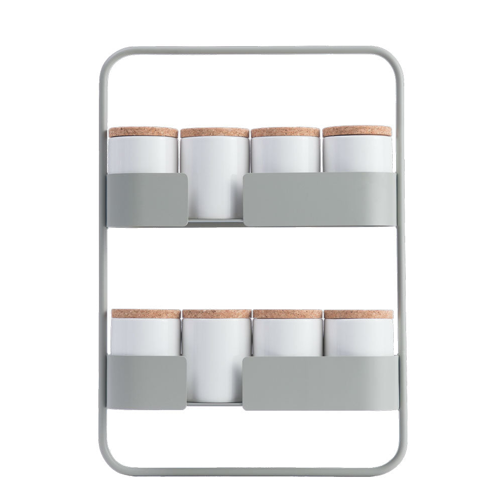 BIG HUG | SPICE JAR SET WALL RACK | Hans Thyge & Co | DesignBite