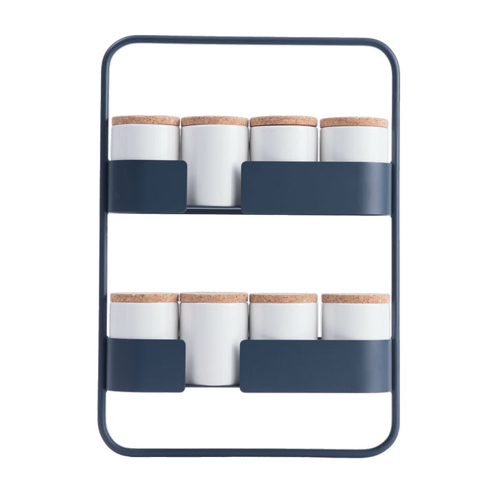 BIG HUG | SPICE JAR SET WALL RACK | Hans Thyge & Co | DesignBite