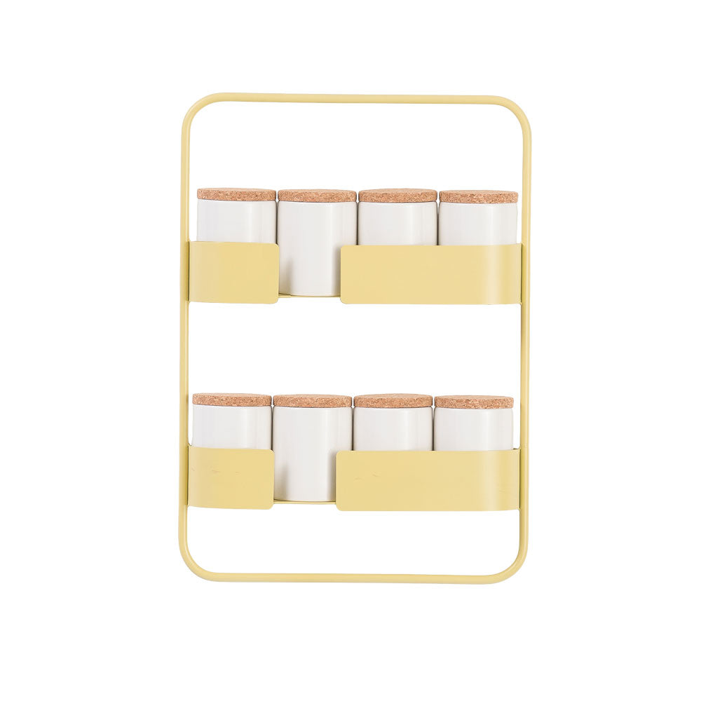 BIG HUG | SPICE JAR SET WALL RACK | Hans Thyge & Co | DesignBite