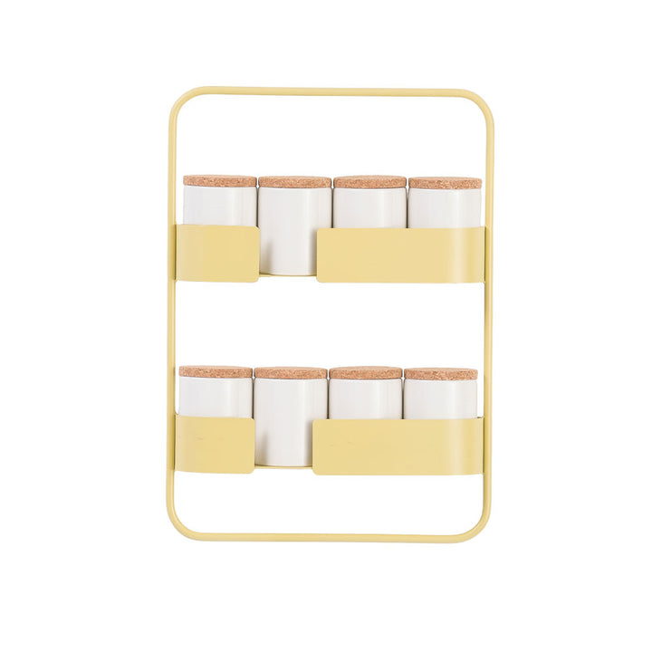 BIG HUG | SPICE JAR SET WALL RACK | Hans Thyge & Co | DesignBite