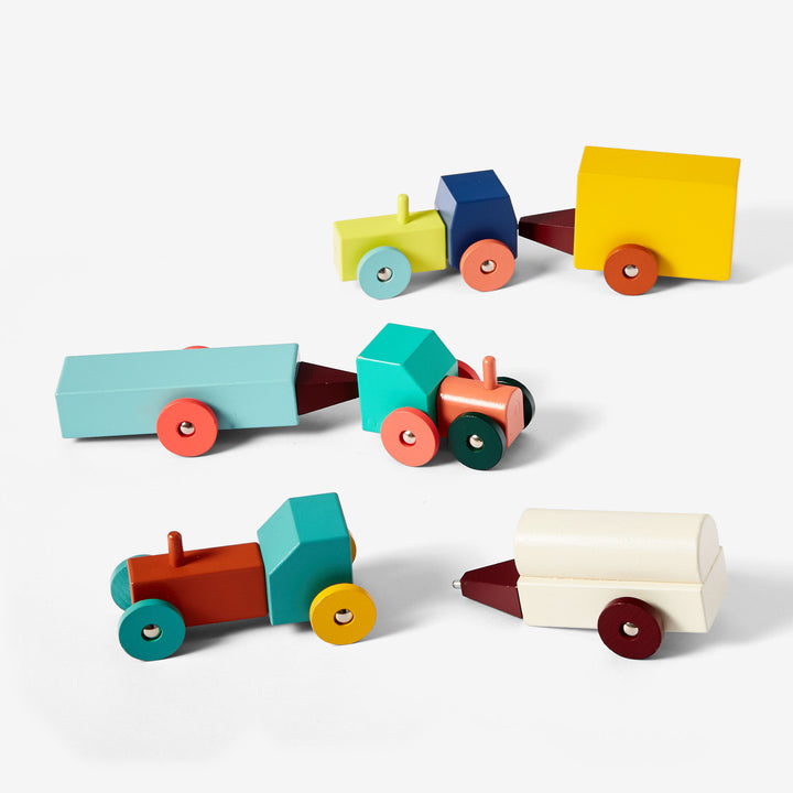 HOVERS TRACTORS | Wood PLAY TRACTORS | Floris Hovers | Areaware