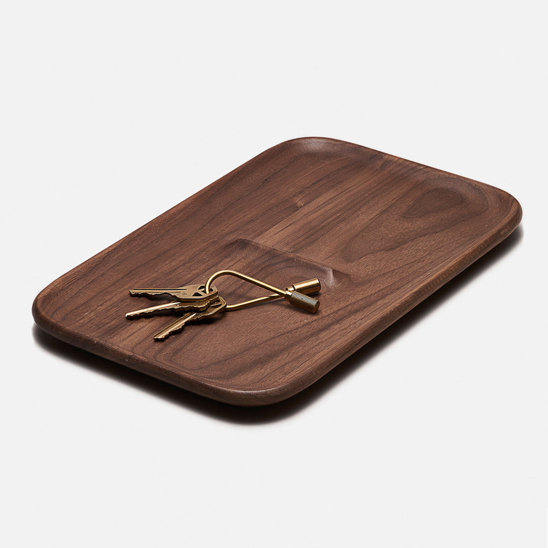 NOCTURN CATCH - Walnut Nightstand Tray | Craighill