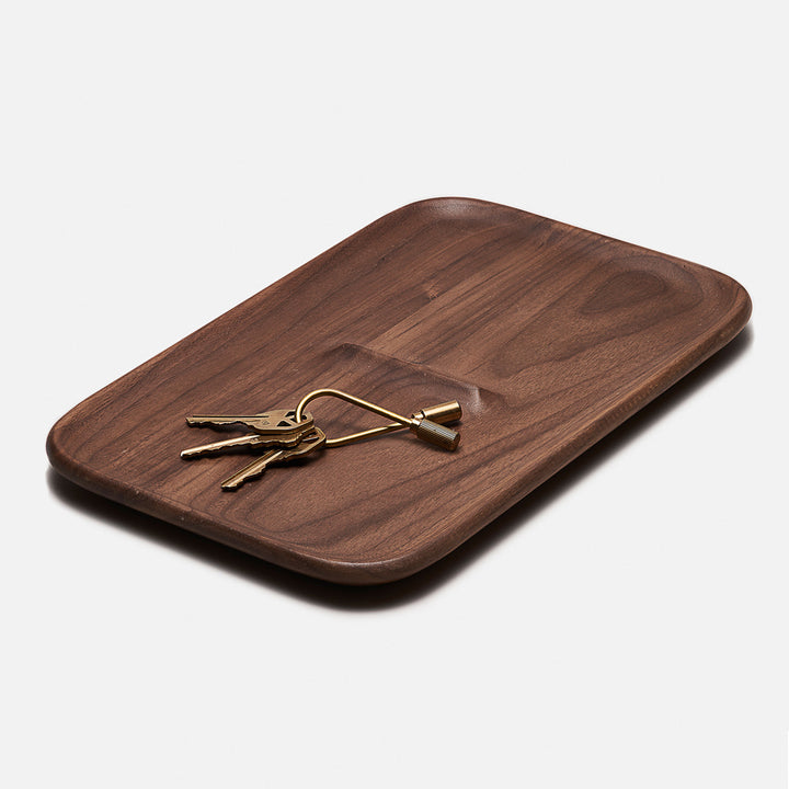 NOCTURN CATCH - Walnut Nightstand Tray | Craighill