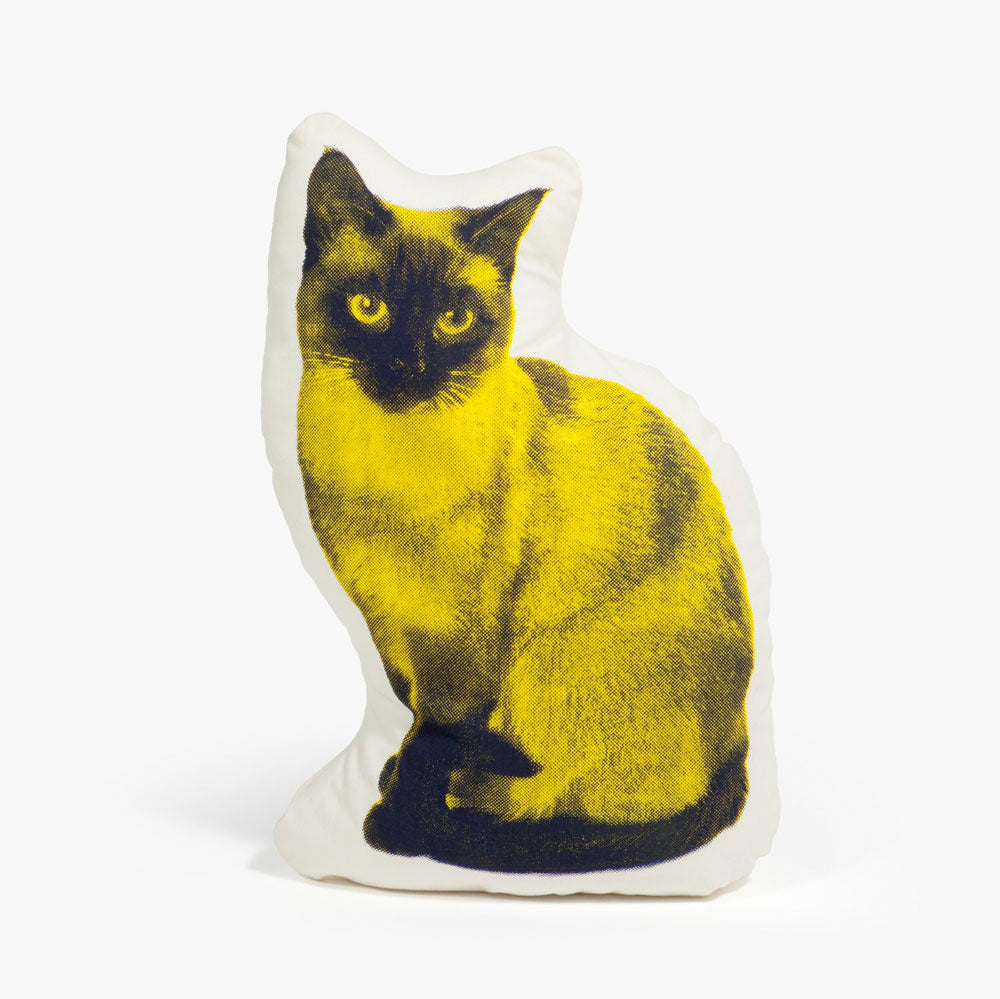 SIAMESE CAT Mini - Fauna Animal Cushions | Ross Menuez | Areaware
