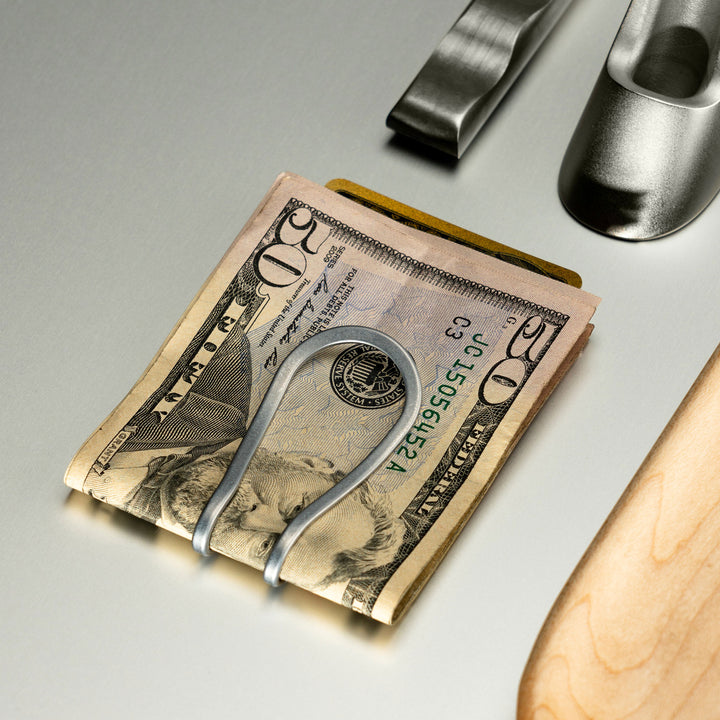 STATION | Titanium MONEY CLIP | Craighill