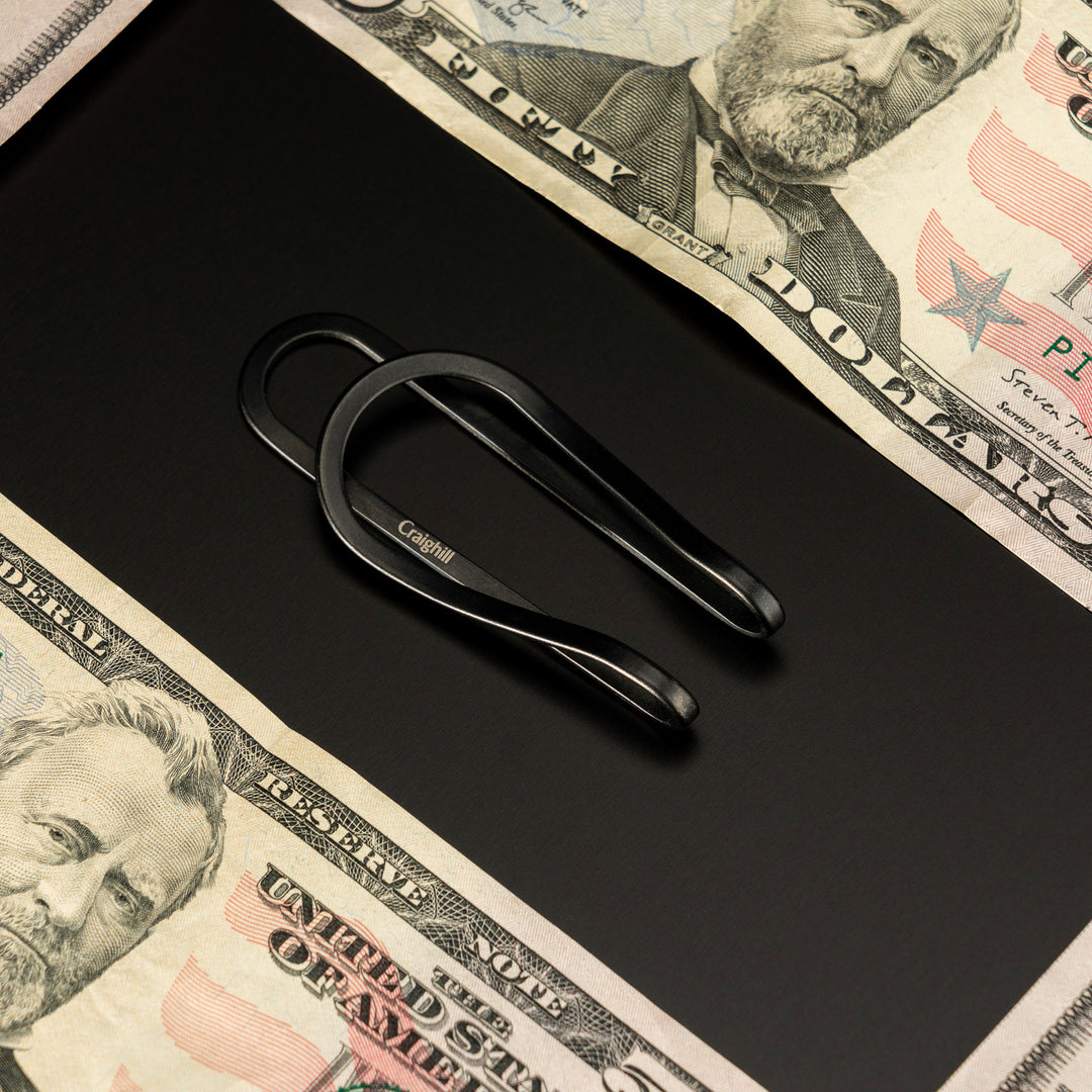 STATION | Titanium MONEY CLIP | Craighill