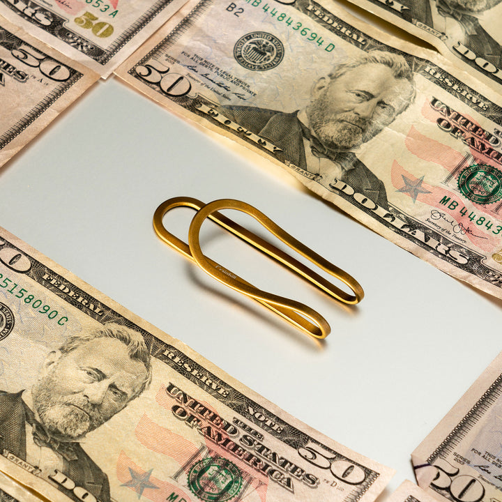 STATION | Titanium MONEY CLIP | Craighill