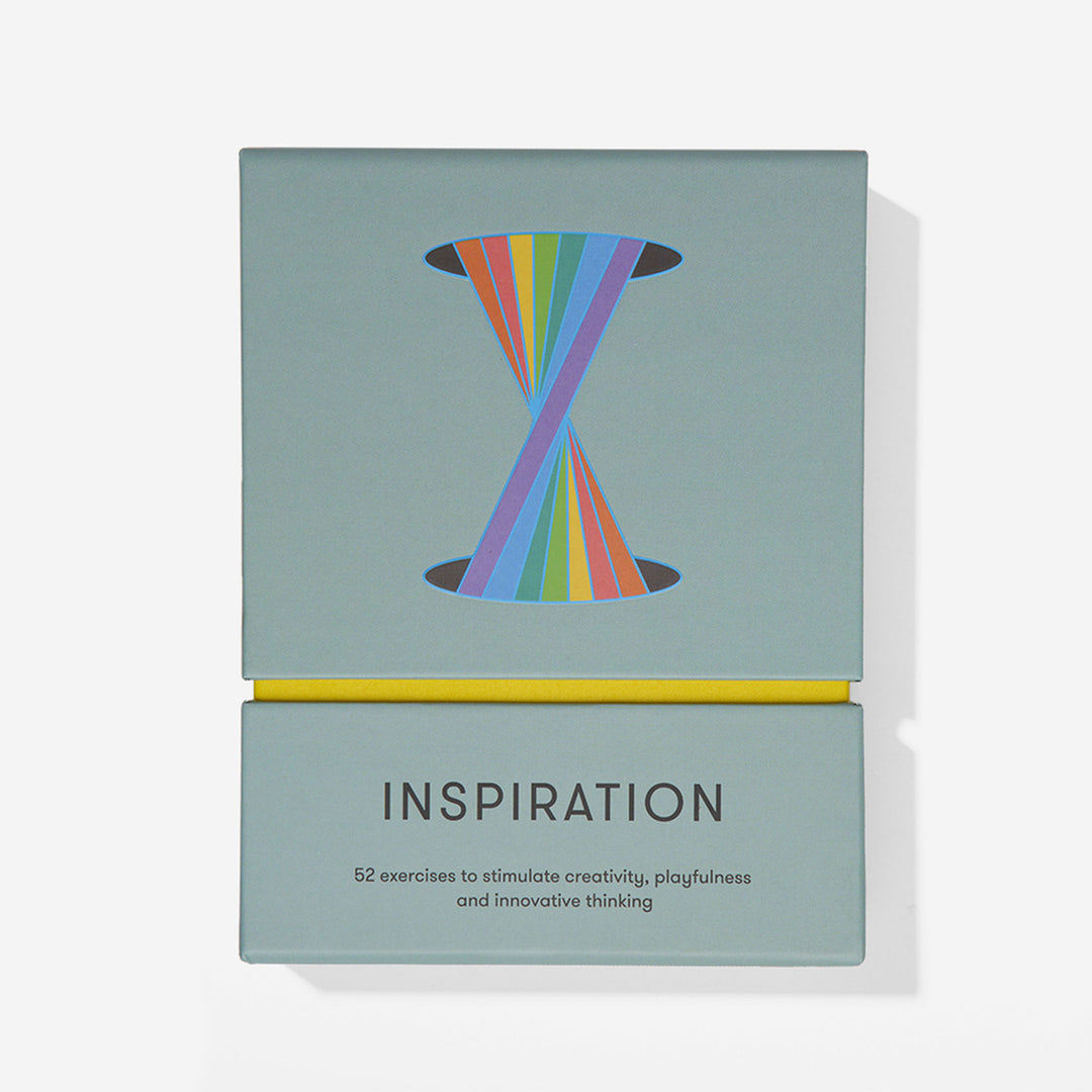 INSPIRATION CARD SET | 52 exercises to stimulate INNOVATIVE THINKING | English Edition | The School of Life