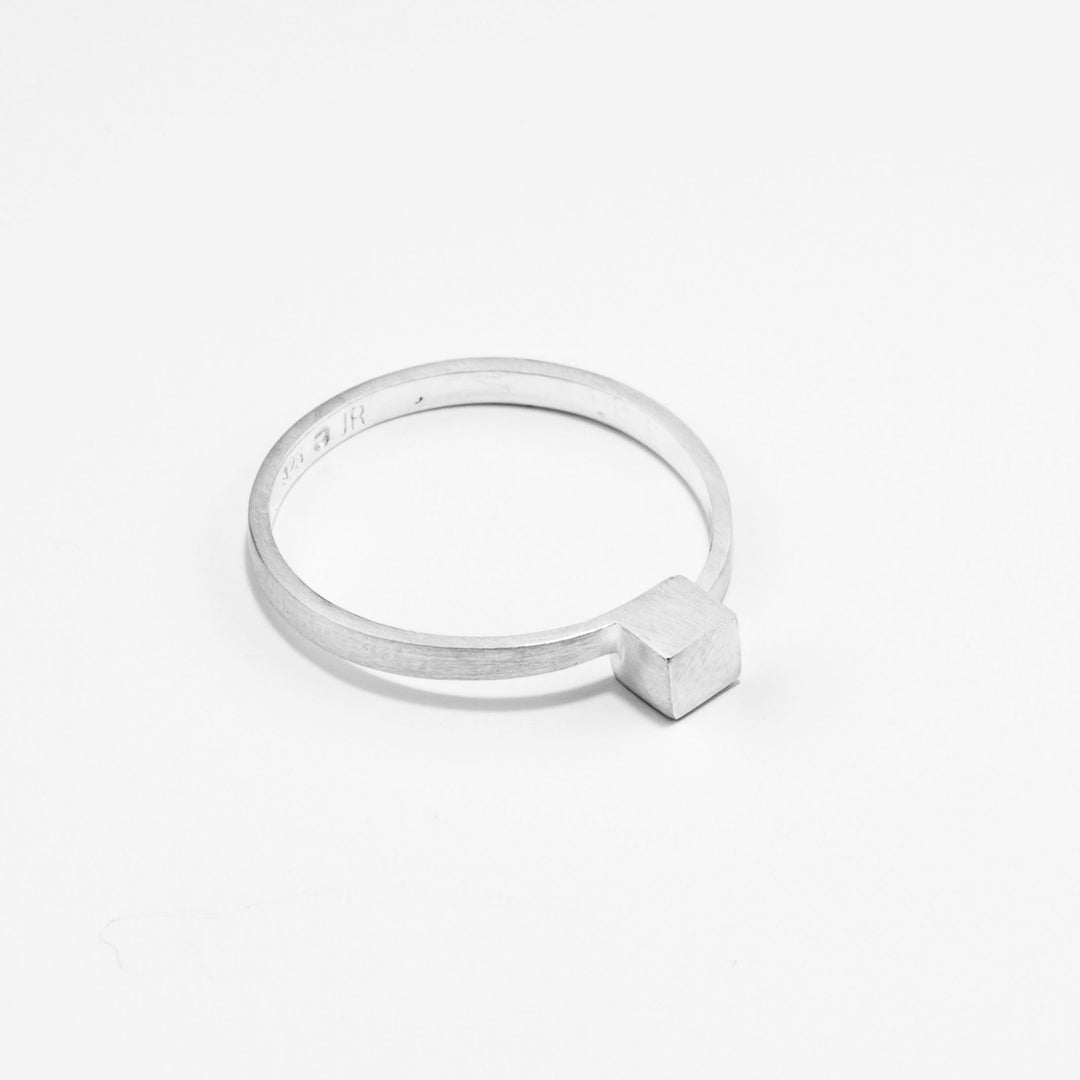 CUBE | 925er Sterling Silber RING | Jonathan Radetz