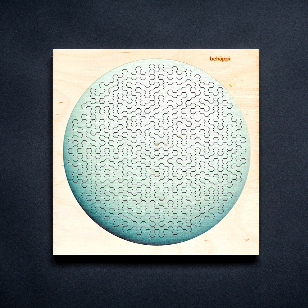 URANUS | Extraordinary Wooden IQ PUZZLES | Planetary Series | Level Hard | Behäppi