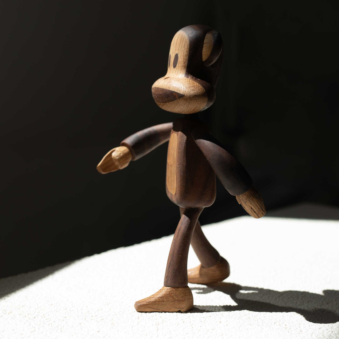 JULIUS the MONKEY - Wooden figurine - Walnut & Oak | boyhood x Paul Frank