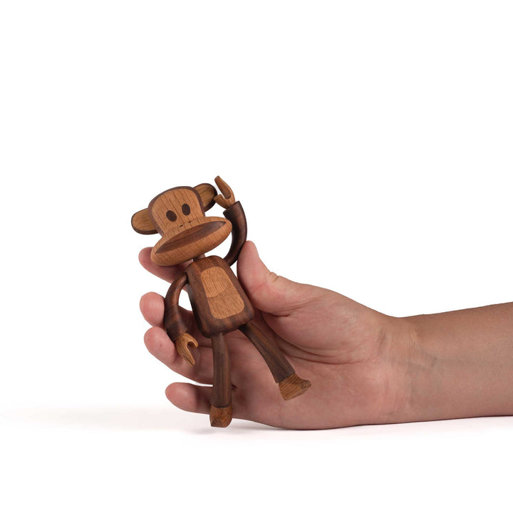 JULIUS the MONKEY - Wooden figurine - Walnut & Oak | boyhood x Paul Frank