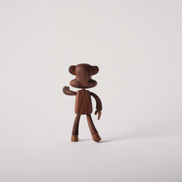 JULIUS the MONKEY - Wooden figurine - Walnut & Oak | boyhood x Paul Frank