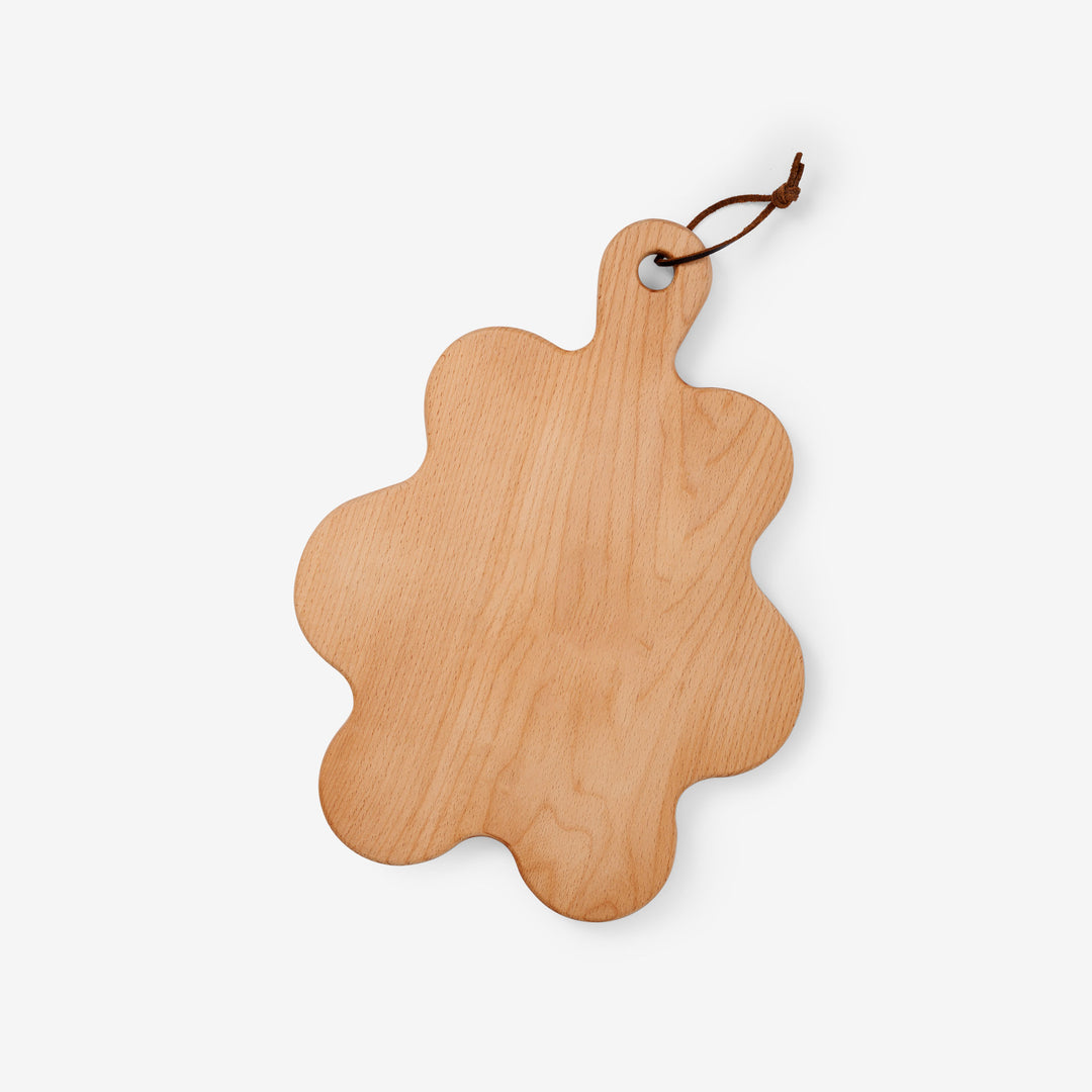SERVING FRIENDS BOARD - large wooden cutting board - 28x37 cm | Selena Liu | Areaware