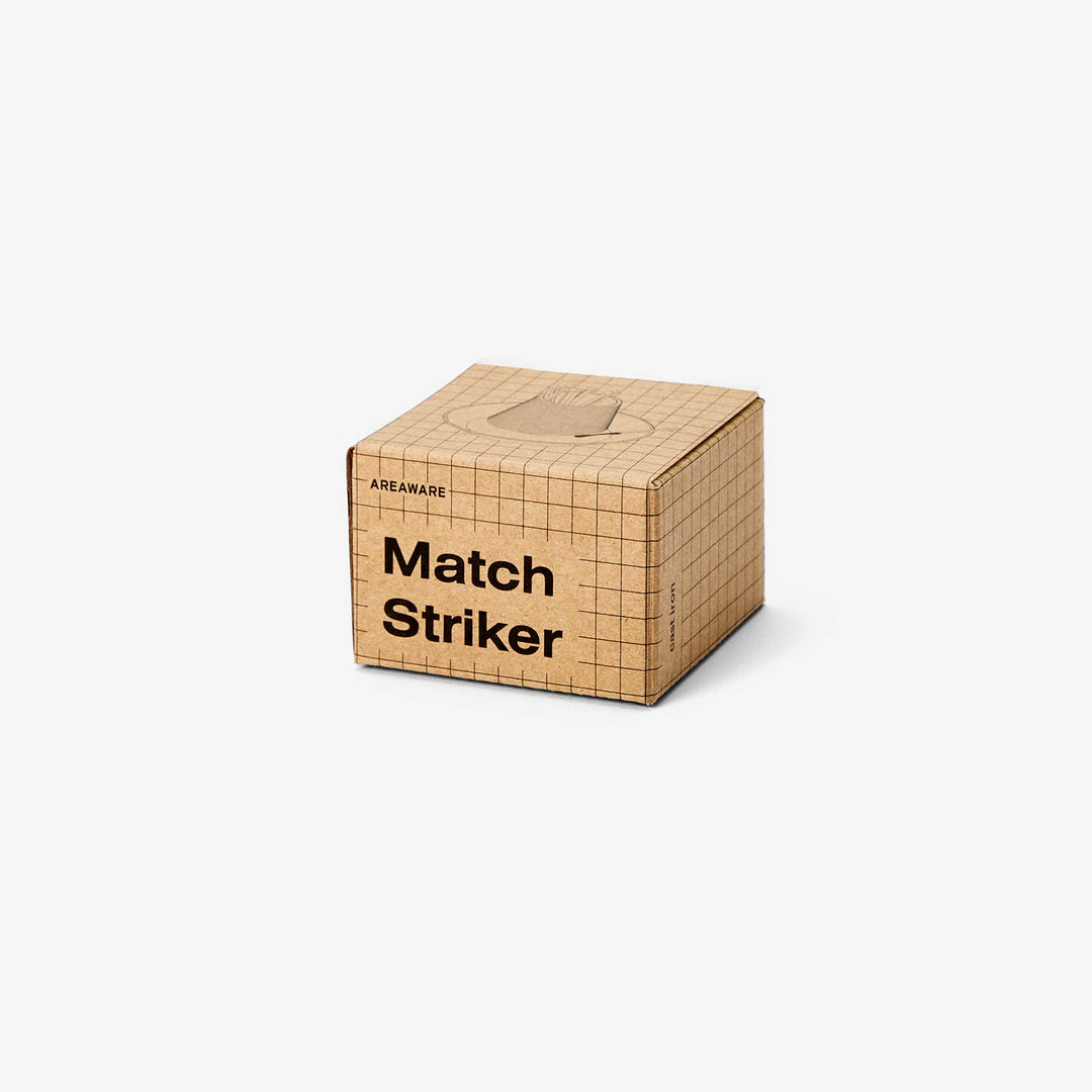 Match Striker – Cast Iron · Ø 7.5 cm | Areaware